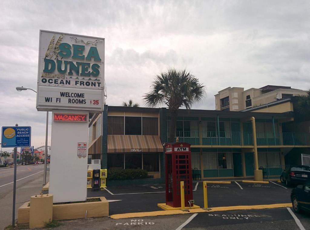 Motel Sea Dunes Oceanfront Myrtle Beach Zewnętrze zdjęcie